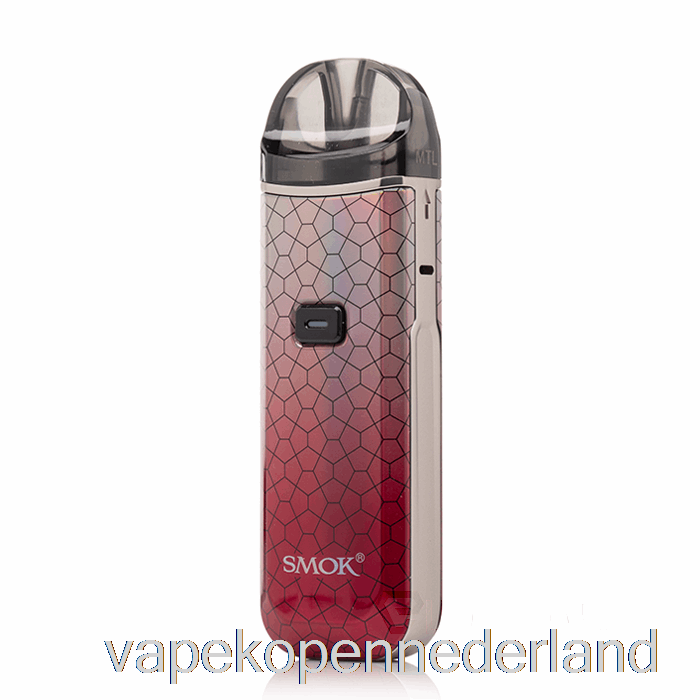 Vape Nederland Smok Nord Pro 25w Podkit Zilverrood Pantser